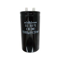Electrolux Genuine Capacitor 1500uf 420v 4pin Electro For Electrolux ESD30HRA Spare Part No: RC-AZA046JBE0 spare part