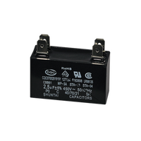 Genuine Capacitor 2.5uf 450v 4pin Fan Run For Electrolux Spare Part No: 202401190019