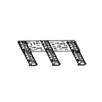 Genuine Plate Bracket Wall Mounting For Electrolux Spare Part No: 01252398