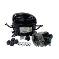 Genuine Compressor R600a Emb66clc Embraco Has Electrics For Electrolux Spare Part No: 1453905K