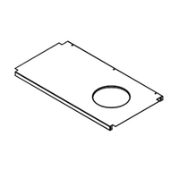 Electrolux Genuine Panel Base 4 Burner 1000r For Electrolux BD47642 Spare Part No: 471607-4 spare part