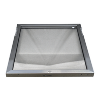 Genuine Door Stainless Steel & Glass 30mm For Electrolux Spare Part No: DG23241