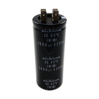 Electrolux Genuine Capacitor 1000uf 420v 4pin For Electrolux 950001038 Spare Part No: RC-EZA250JBZZ spare part