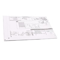 Electrolux Genuine Template Built In Fee83700pm For Electrolux Spare Part No: 140002854663 spare part