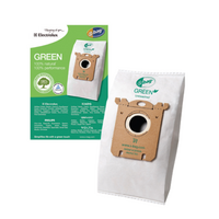 Genuine Bags (p3) Sbag Green For Electrolux 900273620 Spare Part No: E212B