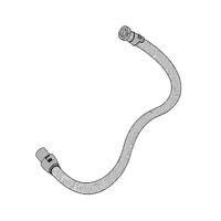 Electrolux Genuine Hose Complete Grey For Electrolux 90094049000 Spare Part No: 140019432016 spare part