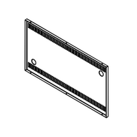 Electrolux Genuine Panel Rear 4 Burner 1000r For Electrolux BD47642 Spare Part No: 471608-4 spare part