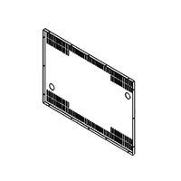 Electrolux Genuine Panel Rear 4 Burner 1100/1100e For Electrolux BD47842 Spare Part No: 478104-4 spare part