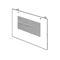 Genuine Door Panel Outer Assembly Whte For Electrolux Spare Part No: 0038777633