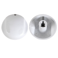 Genuine Knob Control White For Electrolux Spare Part No: 0019007865
