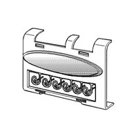 Genuine Lens Clock 6 Button For Electrolux Spare Part No: 0600001008