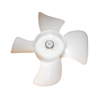 Universal 10cm Plastic CCW Condensor Fan 4.5mm Mounting & 4 Blades For Fridges and Freezers spare part