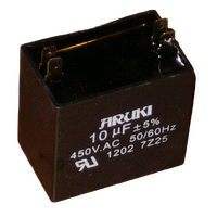 10uF 450Volt Motor Start/Run Capacitor For Washing Machines