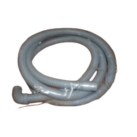 Universal 2.5metre Washing Machine Outlet Hose with Rightangled Elbow 21mm For Washing Machines spare part