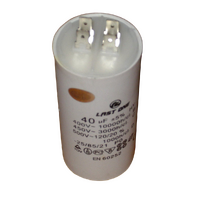 Universal 40uF 500Volt Motor Start/Run Capacitor For Washing Machines spare part