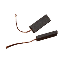 Universal 5mm X12mm Universal Bare Carbon Motor Brushes (Pair) For Washing Machines spare part