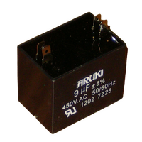 Universal 9uF 450Volt Motor Start/Run Capacitor For Washing Machines spare part
