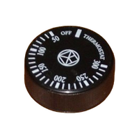 Universal Black  Oven Control Knob 50 - 300degC Markings For Ovens and Cooktops spare part