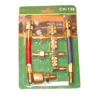 Car Airconditioning Regassing Adaptor Set For Air Conditioners