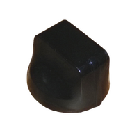 Chef Black Cooktop Control Knob For Chef EHC647UC Ovens and Cooktops spare part