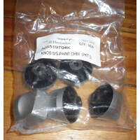 Chef Silver Cooktop Control Knobs (Pkt 5) For Chef 72J315S Ovens and Cooktops spare part