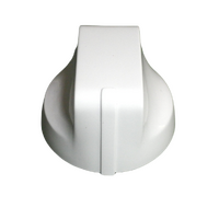 Chef White Cooktop Control Knob For Chef GHS607W Ovens and Cooktops spare part