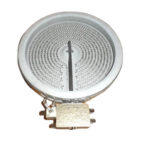 165mm 1200Watt Single Ceran Glass Top Ceramic Hotplate For Ovens and Cooktops
