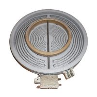 205mm 2200/750 Watt Dual Ceran Top Hilight Hotplate For 3U608W Ovens and Cooktops