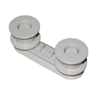Dishwasher Dual Basket Rollers For Zanussi DA4441S Dishwashers
