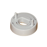 Chef White Burner Control Knob Skirt For Chef GBC5266W Ovens and Cooktops spare part