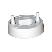 White Burner Control Knob Skirt For Kleenheat C328WNG Ovens and Cooktops
