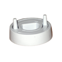 White Burner Control Knob Skirt For Kleenheat GUC5135WNG Ovens and Cooktops