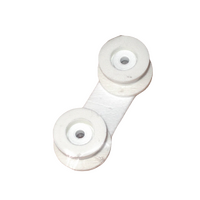 Dishwasher Dual Basket Rollers For Zanussi 78589 Dishwashers