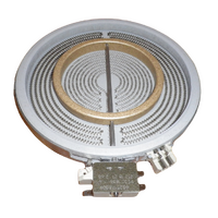 Fisher & Paykel 205mm 2200/750 Watt Dual Ego Ceramic Hotplate For Fisher & Paykel UECCOMBI7 Ovens and Cooktops spare part