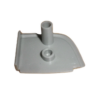 Fisher & Paykel Fridge Grey LH Top, RH Bottom Door Corner Cap For Fisher & Paykel E522B Fridges and Freezers spare part
