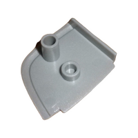 Fisher & Paykel Fridge Grey RH Top, LH Bottom Door Corner Cap For Fisher & Paykel Fridges and Freezers spare part