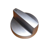 Fisher & Paykel Silver Metal Stove Control Knob suits BI603 For Fisher & Paykel BI603CE Ovens and Cooktops spare part