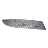 Fisher & Paykel Front Panel Decal For Fisher & Paykel WA75T65GW1 Washing Machines spare part