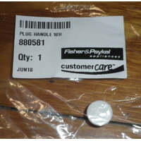 Fisher & Paykel White Plastic Fridge Door Handle Plug For Fisher & Paykel FP883098 Fridges and Freezers spare part