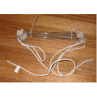 Glass Defrost Heater Elements (Pair) For GE Fridges and Freezers