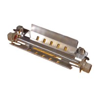 Small Glass Defrost Heater Element with Bracket For GE Fridges and Freezers