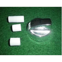 Universal Gas or Electric Stove Chrome Control Knob For Ovens and Cooktops spare part