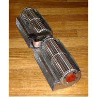 Universal Heating or Cooling Dual Ended 2 x 200mm Drum Fan Motor For YJF 61-25 Ovens and Cooktops spare part