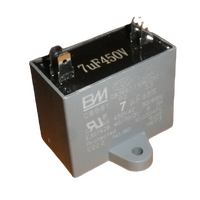 Kelvinator 7uF 450Volt Motor Start/Run Capacitor For Kelvinator KWH47 Washing Machines spare part