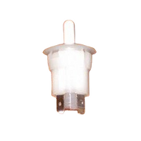 Kelvinator Fan/Light Switch, Single Button, 4 Terminals For Kelvinator Fridges and Freezers spare part