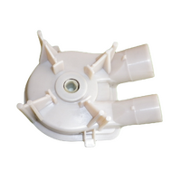 Late Model Whirlpool Compatible Plastic Drain Pump - Small Outlet For Washing Machines