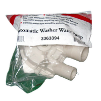 Late Model Whirlpool Plastic Drain Pump - Small Outlet For 3348015 Washing Machines