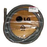 LG 2.5metre x 21mm Washing Machine Outlet Hose w R/A End For LG WD14756SD Washing Machines spare part
