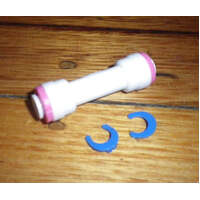Universal Long Fridge 1/4" Water Hose Coupling / Joiner For Fridges and Freezers spare part