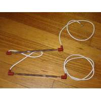 9-1/2" Glass Defrost Elements (Pair) For GE GS24C6C3EA Fridges and Freezers